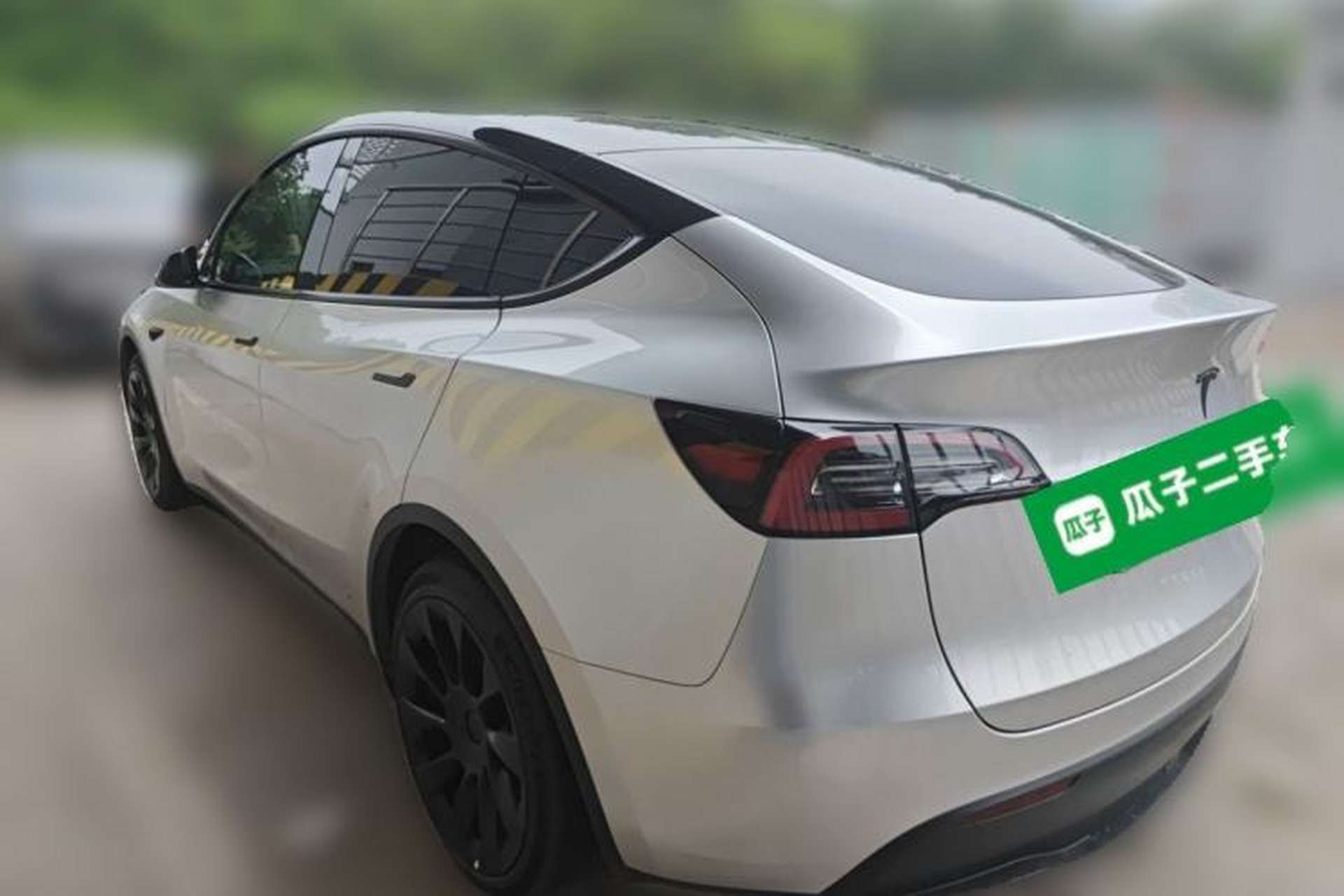 Used Tesla Model Y 2022 Revised Version Rear-Wheel Drive Rear Left 45 Deg