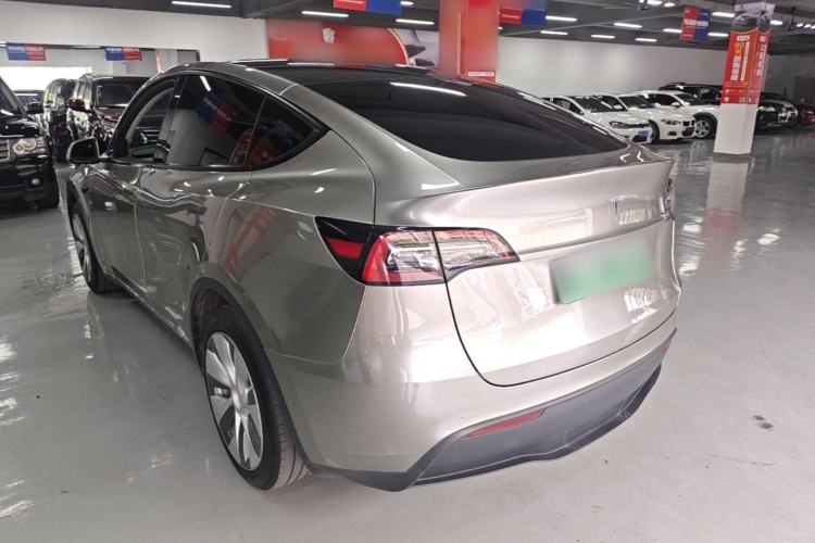 Used Tesla Model Y 2022 Revised Version Rear-Wheel Drive Rear Left 45 Deg