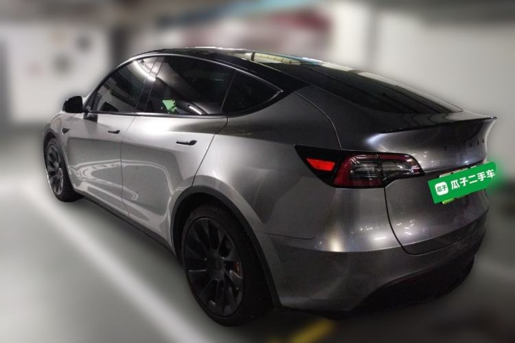 Used Tesla Model Y 2022 Revised Version Rear-Wheel Drive Rear Left 45 Deg