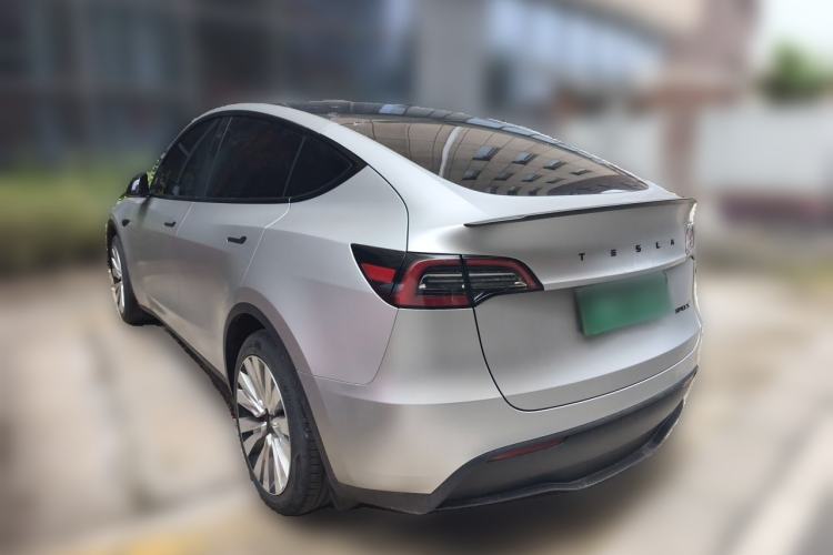Used Tesla Model Y 2022 Revised Version Long-Range All-Wheel Drive Rear Left 45 Deg