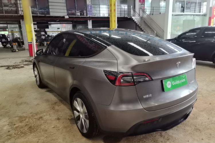 Used Tesla Model Y 2022 Rear-Wheel-Drive Version Rear Left 45 Deg
