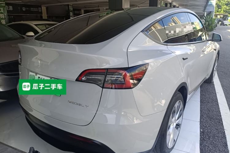 Used Tesla Model Y 2022 Revised Version Rear-Wheel Drive Rear Right 45 Deg