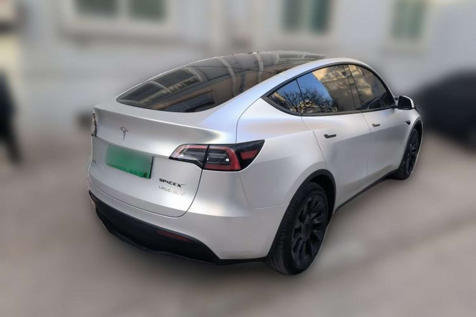 Used Tesla Model Y 2022 Revised Version Rear-Wheel Drive Rear Right 45 Deg
