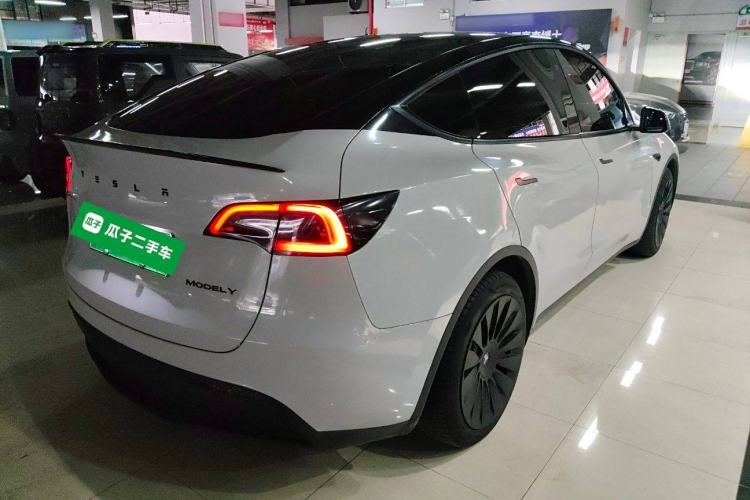 Used Tesla Model Y 2022 Revised Version Rear-Wheel Drive Rear Right 45 Deg