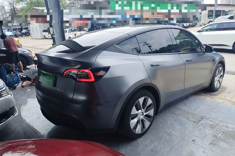 Used Tesla Model Y 2022 Rear-Wheel-Drive Version Rear Right 45 Deg