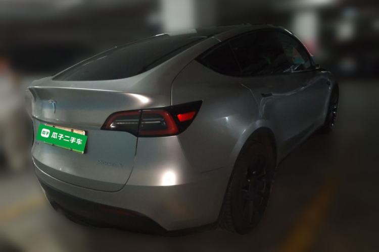 Used Tesla Model Y 2022 Revised Version Rear-Wheel Drive Rear Right 45 Deg