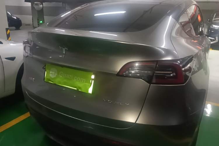 Used Tesla Model Y 2022 Revised Version Long-Range All-Wheel Drive Rear Right 45 Deg