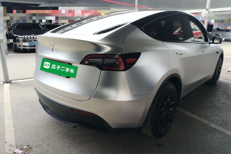 Used Tesla Model Y 2022 Rear-Wheel-Drive Version Rear Right 45 Deg