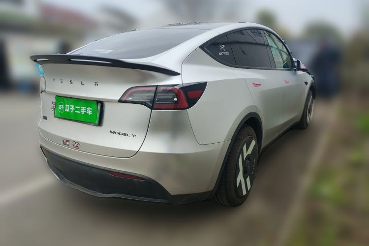 Used Tesla Model Y 2022 Revised Version Rear-Wheel Drive Rear Right 45 Deg
