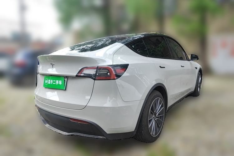 Used Tesla Model Y 2022 Revised Version Rear-Wheel Drive Rear Right 45 Deg
