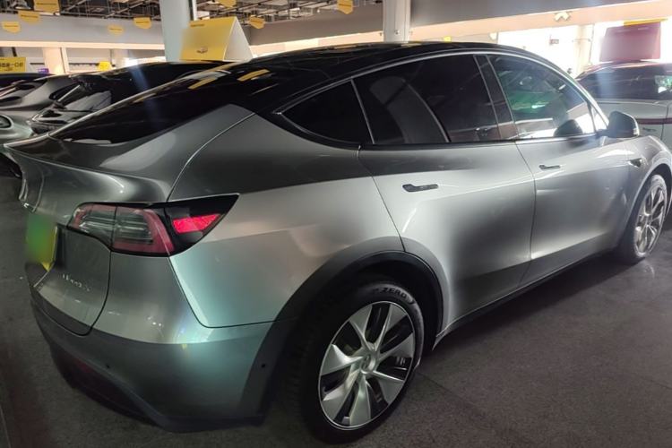 Used Tesla Model Y 2022 Revised Version Rear-Wheel Drive Rear Right 45 Deg
