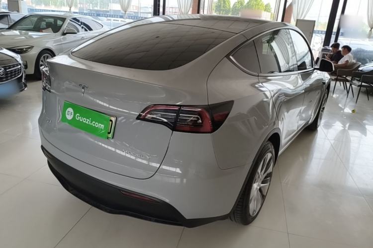 Used Tesla Model Y 2022 Revised Version Rear-Wheel Drive Rear Right 45 Deg