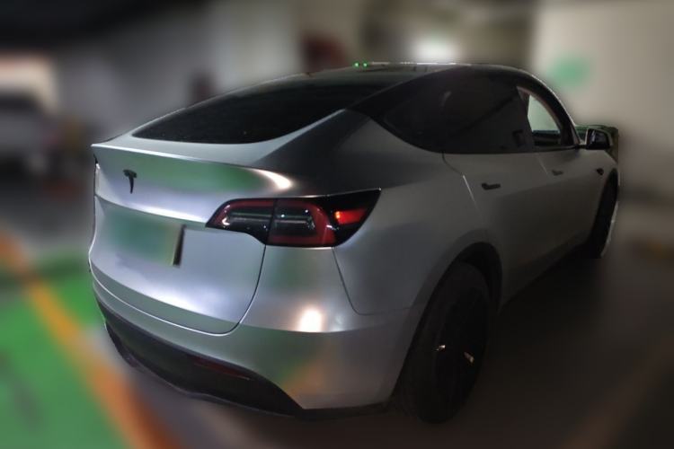 Used Tesla Model Y 2022 Revised Version Rear-Wheel Drive Rear Right 45 Deg