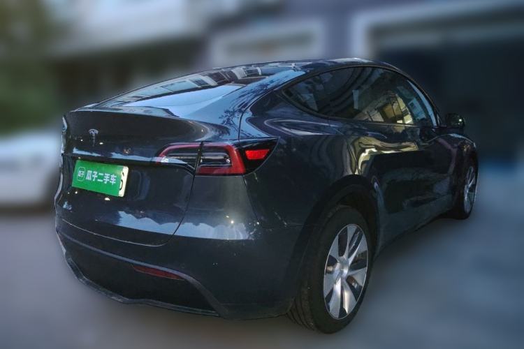 Used Tesla Model Y 2022 Revised Version Long-Range All-Wheel Drive Rear Right 45 Deg