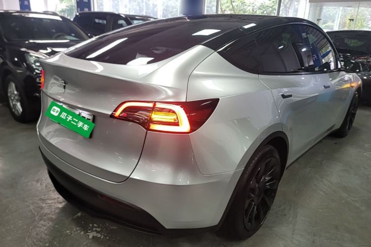 Used Tesla Model Y 2022 Revised Version Rear-Wheel Drive Rear Right 45 Deg