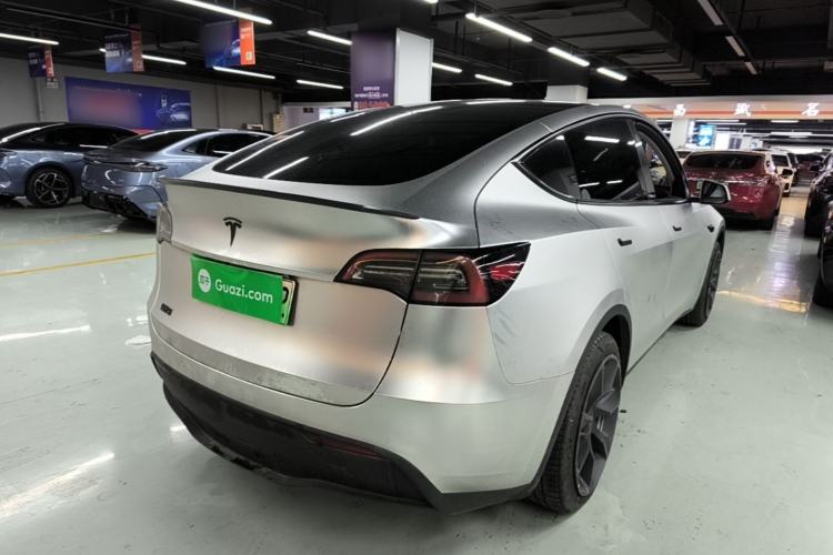 Used Tesla Model Y 2022 Revised Version Rear-Wheel Drive Rear Right 45 Deg