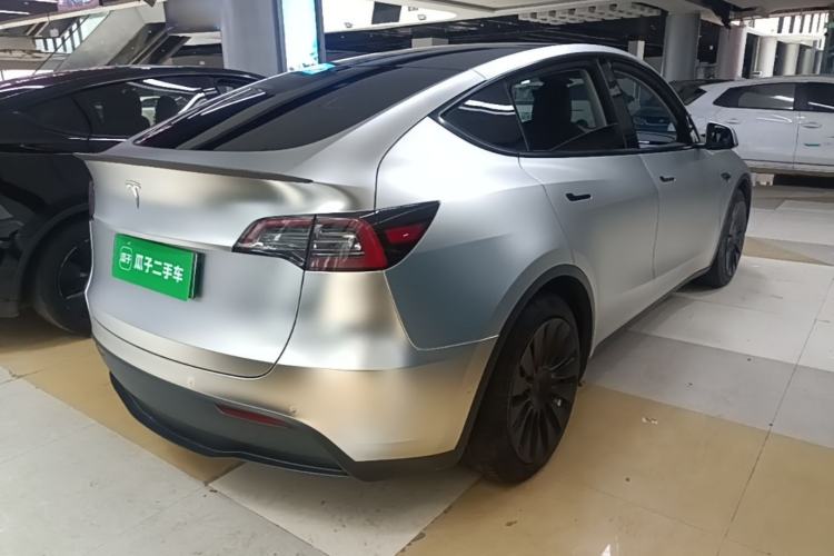 Used Tesla Model Y 2022 Rear-Wheel-Drive Version Rear Right 45 Deg