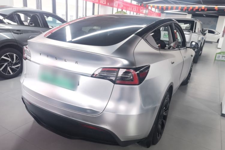 Used Tesla Model Y 2022 Revised Version Rear-Wheel Drive Rear Right 45 Deg