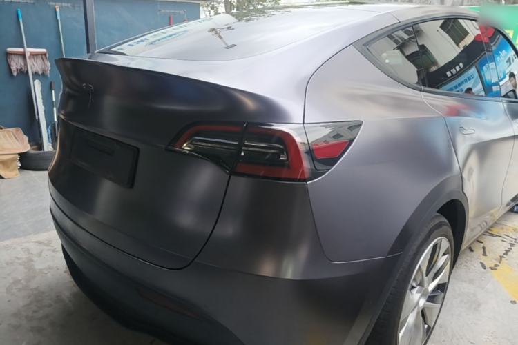 Used Tesla Model Y 2022 Rear-Wheel-Drive Version Rear Right 45 Deg