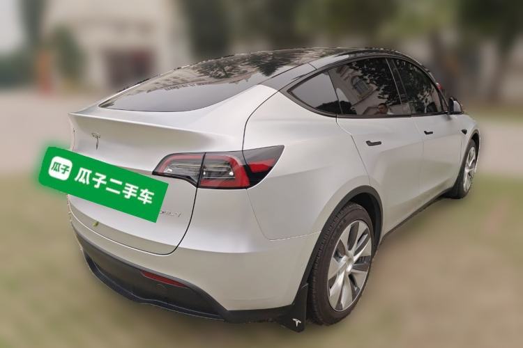 Used Tesla Model Y 2022 Revised Version Rear-Wheel Drive Rear Right 45 Deg
