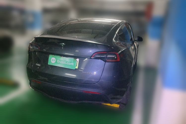 Used Tesla Model Y 2022 Performance High-Performance All-Wheel-Drive Version Rear Right 45 Deg
