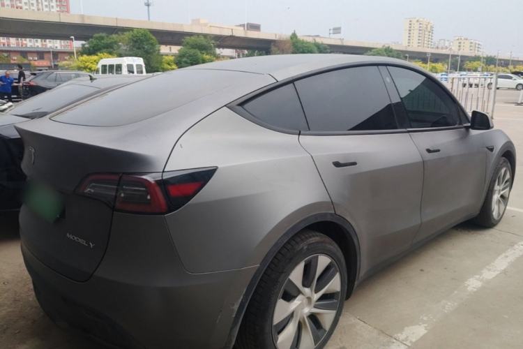 Used Tesla Model Y 2022 Long-Range All-Wheel-Drive Version Rear Right 45 Deg