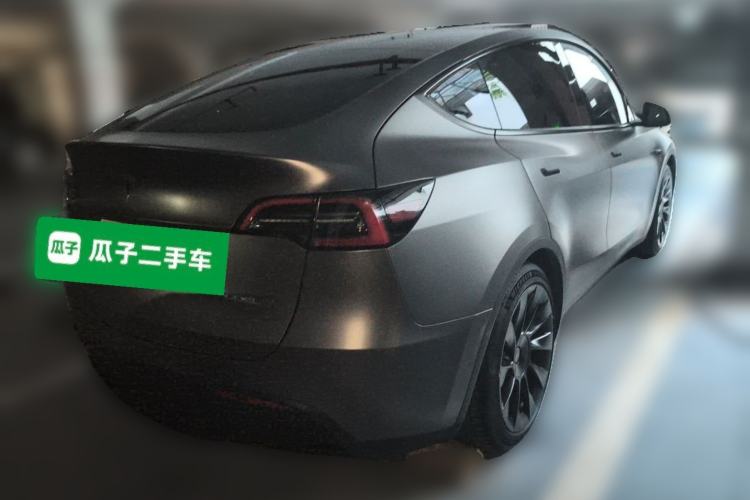 Used Tesla Model Y 2022 Revised Version Rear-Wheel Drive Rear Right 45 Deg