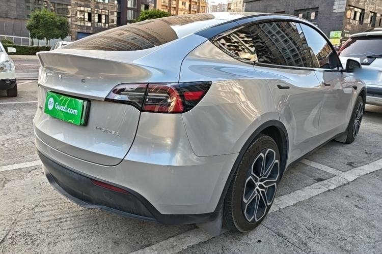 Used Tesla Model Y 2022 Revised Version Rear-Wheel Drive Rear Right 45 Deg