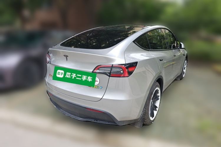 Used Tesla Model Y 2022 Revised Version Rear-Wheel Drive Rear Right 45 Deg