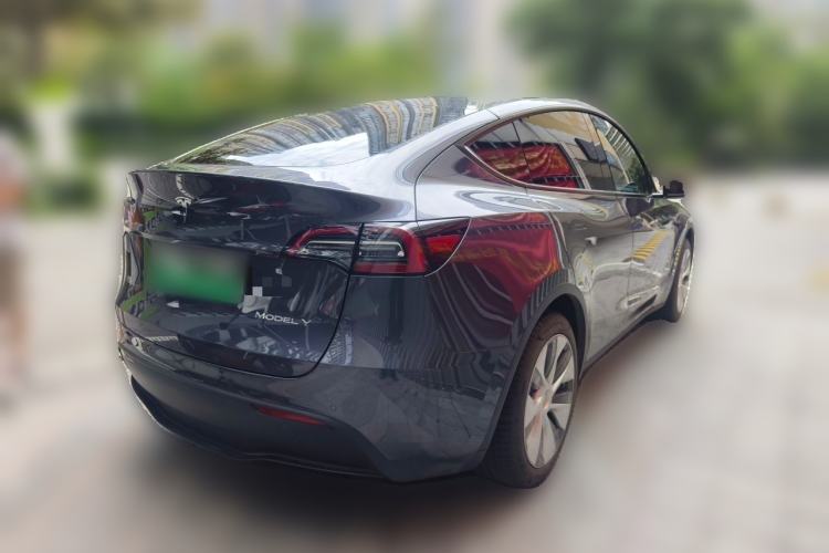 Used Tesla Model Y 2022 Revised Version Rear-Wheel Drive Rear Right 45 Deg
