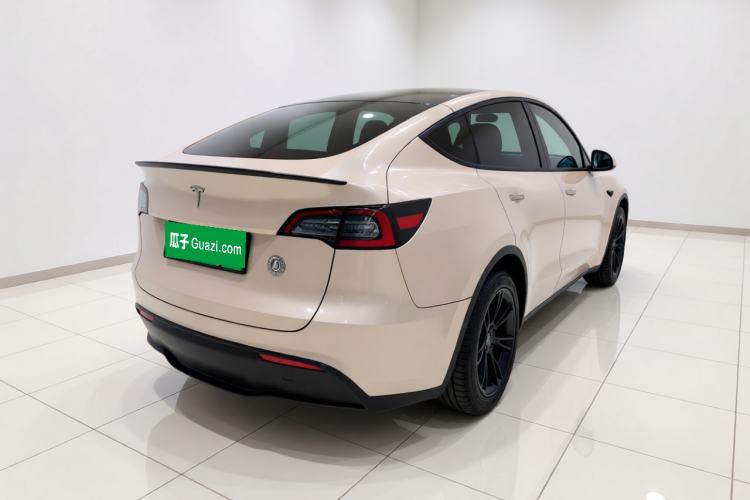 Used Tesla Model Y 2022 Revised Version Long-Range All-Wheel Drive Rear Right 45 Deg