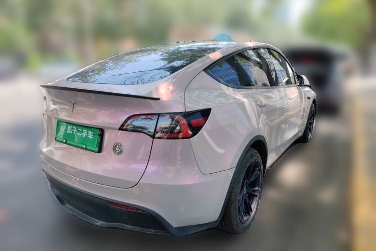 Used Tesla Model Y 2022 Revised Version Long-Range All-Wheel Drive Rear Right 45 Deg