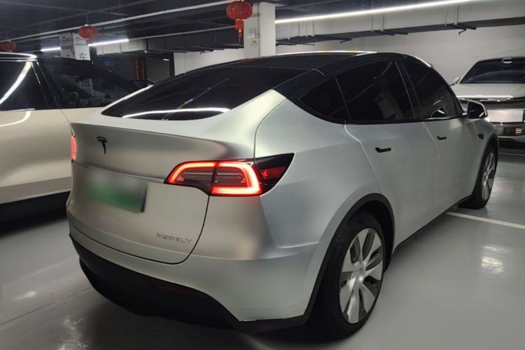 Used Tesla Model Y 2022 Revised Version Rear-Wheel Drive Rear Right 45 Deg