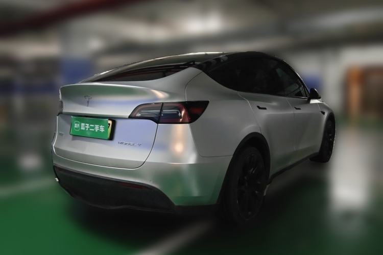 Used Tesla Model Y 2022 Revised Version Rear-Wheel Drive Rear Right 45 Deg