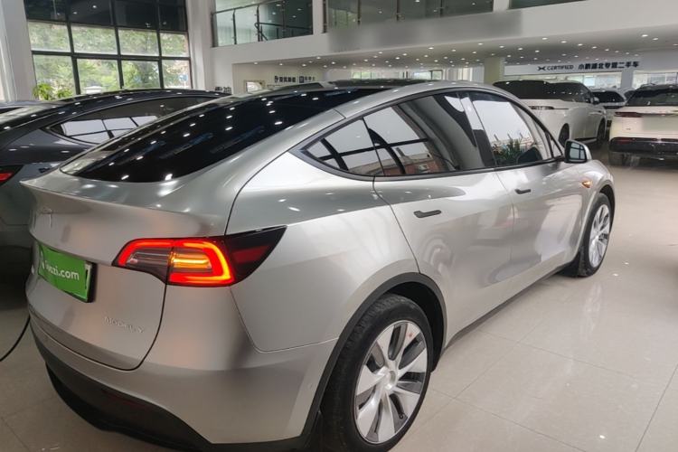 Used Tesla Model Y 2022 Revised Version Rear-Wheel Drive Rear Right 45 Deg