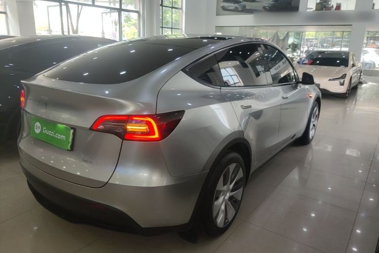 Used Tesla Model Y 2022 Revised Version Rear-Wheel Drive Rear Right 45 Deg
