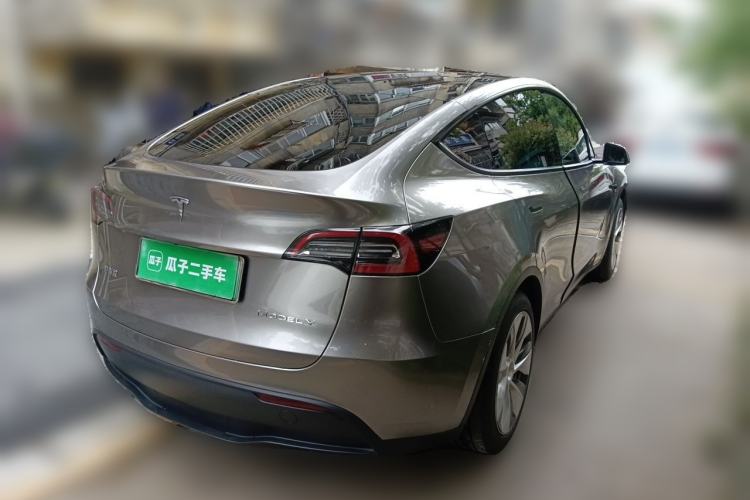 Used Tesla Model Y 2022 Revised Version Rear-Wheel Drive Rear Right 45 Deg