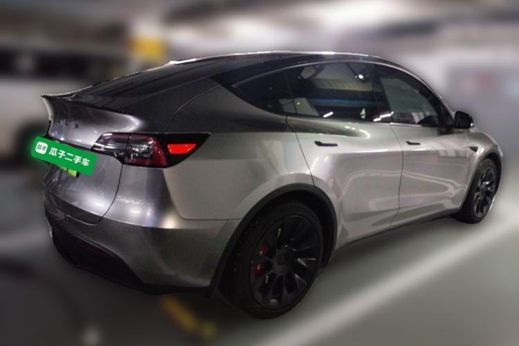 Used Tesla Model Y 2022 Revised Version Rear-Wheel Drive Rear Right 45 Deg