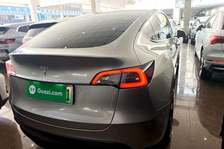Used Tesla Model Y 2022 Revised Version Rear-Wheel Drive Rear Right 45 Deg