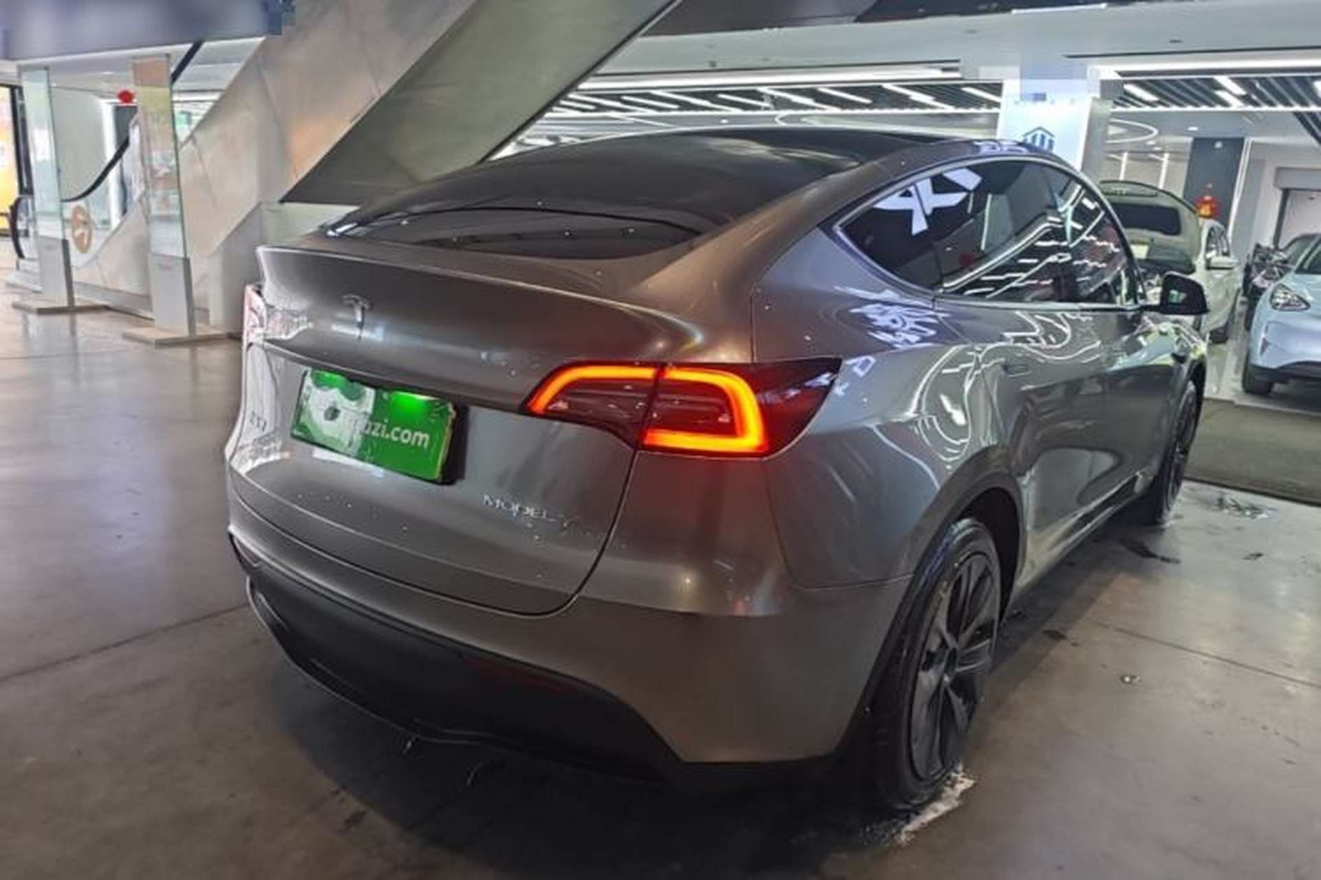Used Tesla Model Y 2022 Revised Version Rear-Wheel Drive Rear Right 45 Deg