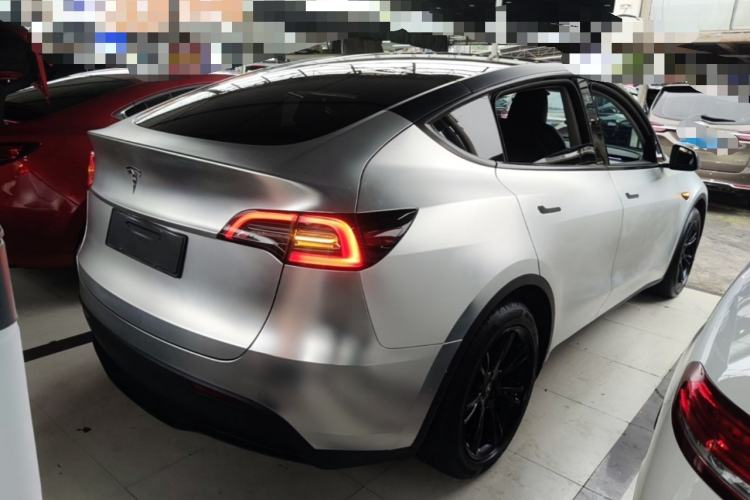 Used Tesla Model Y 2022 Revised Version Rear-Wheel Drive Rear Right 45 Deg