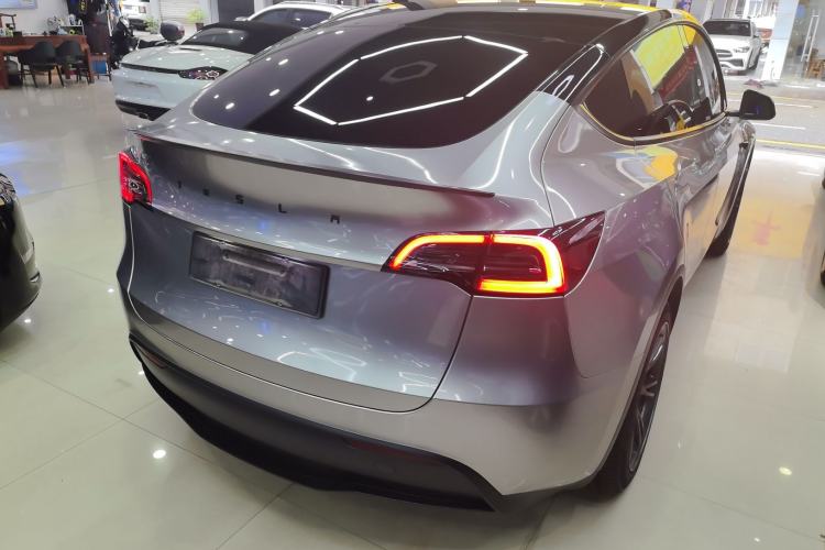 Used Tesla Model Y 2022 Revised Version Rear-Wheel Drive Rear Right 45 Deg