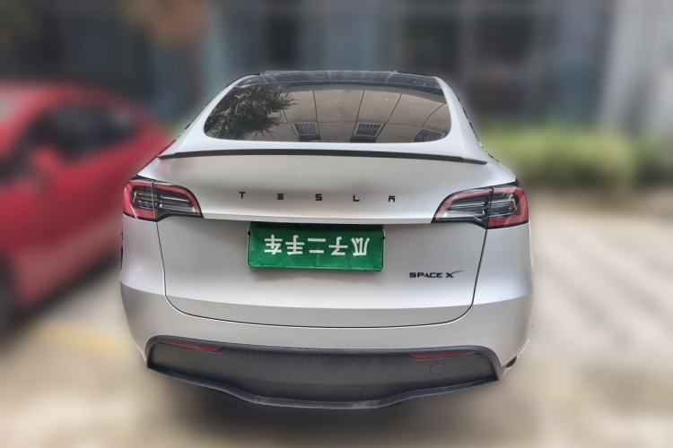 Used Tesla Model Y 2022 Revised Version Long-Range All-Wheel Drive Rear