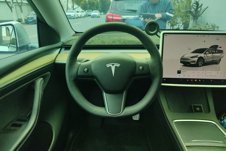 Used Tesla Model Y 2022 Revised Version Rear-Wheel Drive Steering Wheel