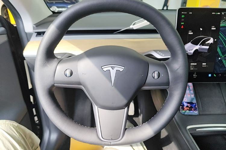 Used Tesla Model Y 2022 Rear-Wheel-Drive Version Steering Wheel
