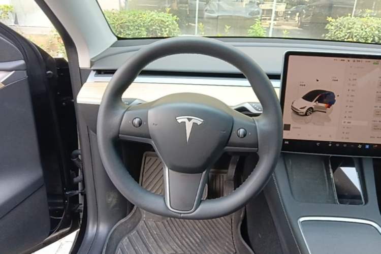Used Tesla Model Y 2022 Revised Version Rear-Wheel Drive Steering Wheel