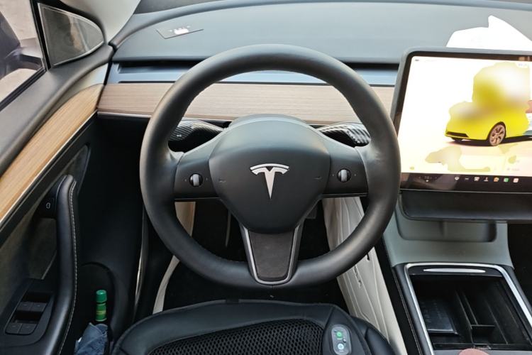 Used Tesla Model Y 2022 Revised Version Rear-Wheel Drive Steering Wheel
