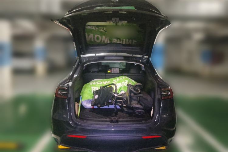 Used Tesla Model Y 2022 Performance High-Performance All-Wheel-Drive Version Trunk