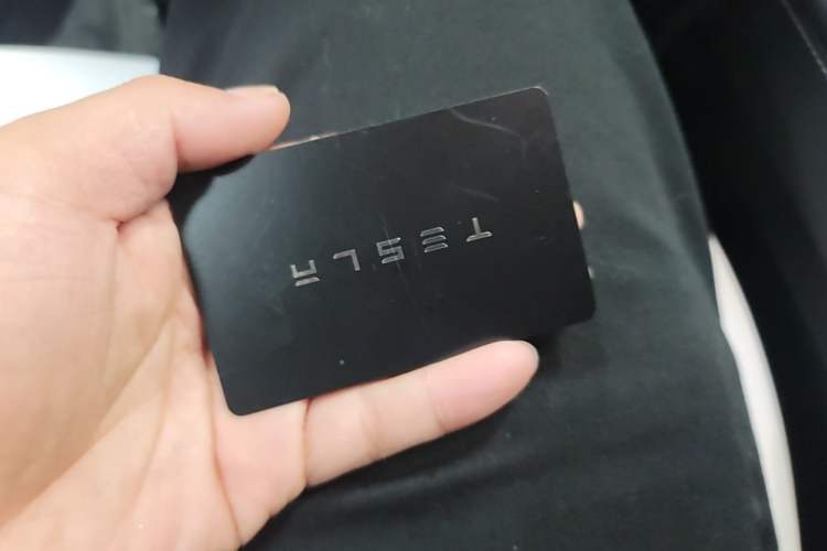 Used Tesla Model Y 2022 Revised Version Rear-Wheel Drive Vehicle Key
