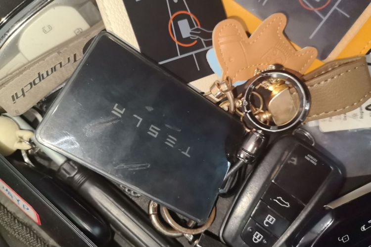Used Tesla Model Y 2022 Revised Version Rear-Wheel Drive Vehicle Key